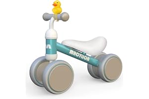MHCYLION Bicicletta Senza Pedali per 1-2 Anni Baby Walkers regalo per ragazzi e ragazze Giocattoli Regali per Bambini Bicicletta Equilibrio Bambino