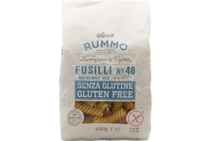 Rummo - Fusilli n.48 Gluten Free Bronze Gezeichnete - 12 Packungen mit 400 g