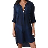 KCLONAZS Gonna da Donna Beach Bikini Blouse Blouse per Vacanze per Il Tempo Libero Swimsuit Cardigan Cardigan Dress Long