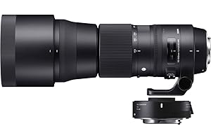 Sigma ZB955 150-600 mm F5-6.3 DG OS HSM współczesny obiektyw z zestawem konwertera TC-1401 do aparatu Nikon - czarny