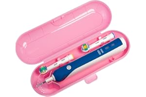 Nincha Przenośna zamienna plastikowa elektryczna szczoteczka do zębów etui podróżne do Oral-B Pro Series Pink