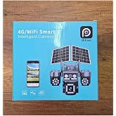Icampro ICP-204GS 4kameralı &Ccedil;akarlı Solar 4g Lte Kamera | 4kameralı Bataryalı Akıllı Kamera