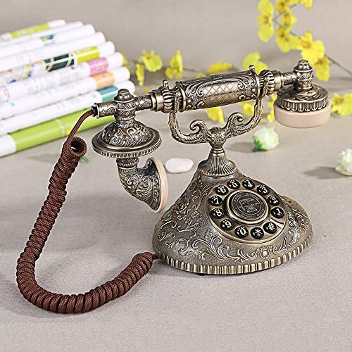 XIE European antique radio/vintage creative style all-metal body phone