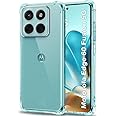 TheGiftKart Transparent Crystal Clear Back Cover Case for Motorola Moto Edge 60 Fusion 5G / Edge 60 5G | Shockproof Soft TPU Case | Cushioned Edges for Ultimate Protection Back Case (TPU, Transparent)