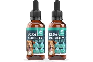 Petforia Twin Pack Dog Pain Relief Anti Inflammatory | 100% Natural Ingredients | Natural Pain Relief for Dogs | Fast Acting Formula | Joint Pain Relief Liquid for Dogs | 50ml |