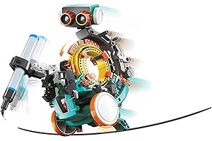 Velleman Kit di costruzione educativa, robot, impara a programmare, 5 in 1