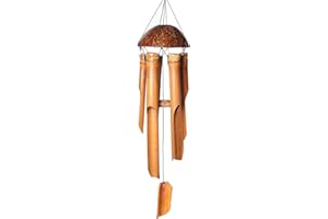 ETHICAL ROOTS Bamboo Wind Chimes, Ethical, Wind Chimes for Garden, Fair Trade, Windchimes For Outdoor, Wooden Wind Chimes