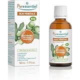 Puressentiel - Olio Vegetale di Macadamia Bio - 100% puro e naturale - Addolcente, nutriente, lenitivo, idratante e rigeneran