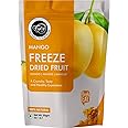 FzyEzy Freeze-dried Mango Fruit Chunks | Free GMO | No added Sugars, Preservatives, Flavors, Color | Camping Vegan | Travel Friendly | Healthy Snacks | Pack of 2 | 40g
