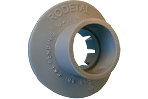 PRIMAFLOW Big Boss Soil Pipe Adaptor - 110mm to 3/4" Grey