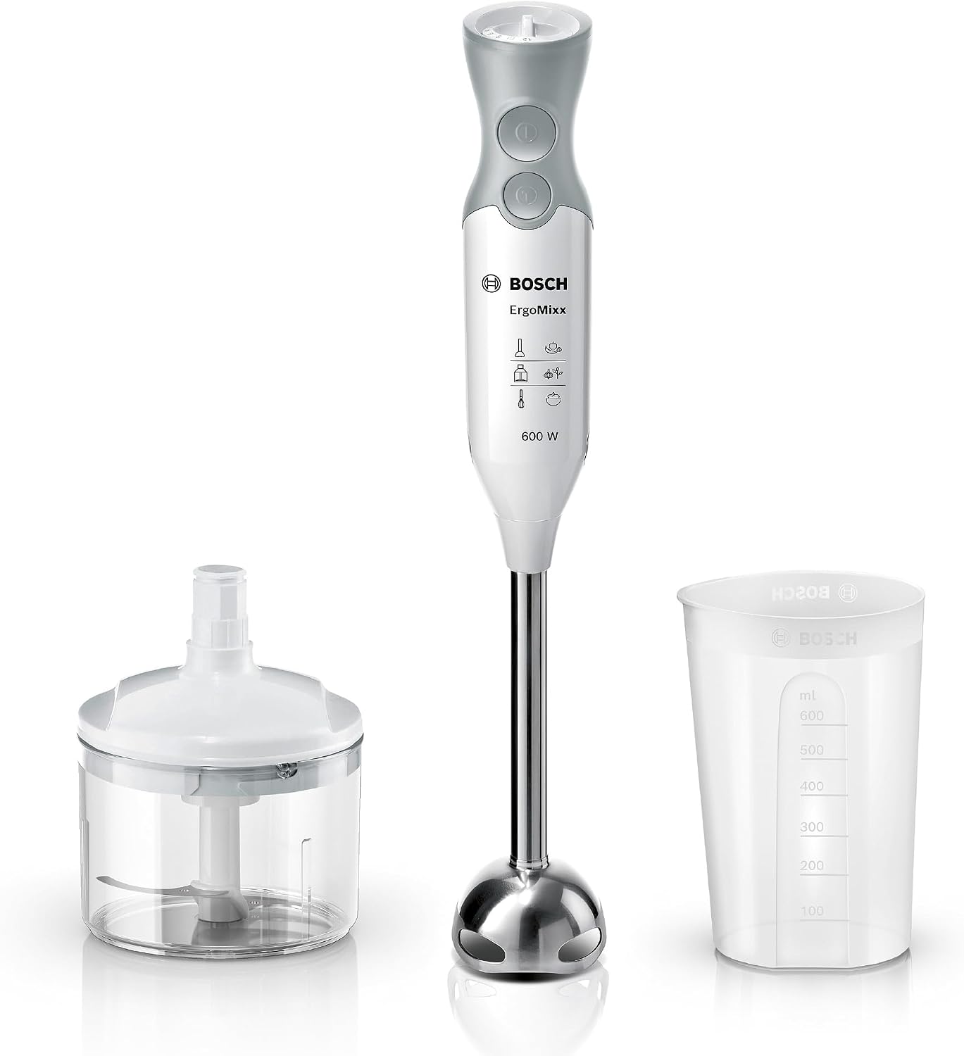 Qualité de Fabrication & Durabilité : Bosch ErgoMixx stavmixer MSM66120 Kraftfull 6