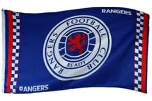 HOME WIN Rangers FC Football Flag 5ft x 3ft