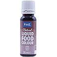 PME 100% Natural Food Colour Liquid - Brown (25ml)