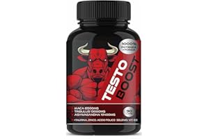 BESWISS Testosterone Uomo | Testoterone Booster Altissimo Dosaggio Maca, Tribulus, Ashwagandha | Potenziatore + Massa Muscolare + Forza e Resistenza
