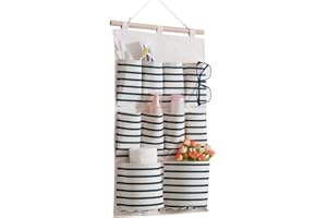 EBETA E Hängeorganizer Tür Wand Organizer Utensilientasche Hängende Aufbewahrungstasche für Eingang Garderobe Badezimmer 10 Fächer
