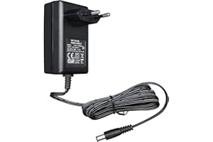 ANLINK Adaptateur Secteur 12V 1A/1000mA, AC 100-240V 50/60Hz vers DC 12V 1A/1000mA 12W Chargeur Mural 5,5 x 2,1 mm, Centre Positif, câble 1,8 m 20AWG pour Une Utilisation Stable et Flexible