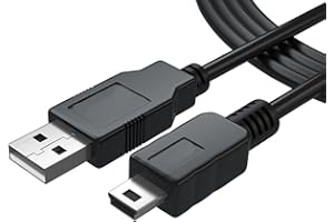 AGAGADGETS 1.8M Long MINI USB Data & Charging Cable Lead for Garmin - nüvi (series) 50/52 / 52LM / 54LM / 55 / 55LM / 56LM / 57LM / 58LM / Car Track GPS Navigation System