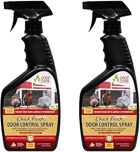 Chick Fresh u2013 Spray Anti-odeurs pour Poules dans la Cour