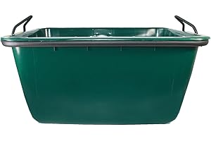 UvV-FMK Fertigmörtelkübel, Mörtelwanne 200 Liter, kranbar, TüV geprüft (Grün)
