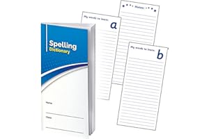 PRIMARY TEACHING SERVICES LTD 1 Spelling Dictionary English Literacy Record Book Childrens Pupils School Diary Log Teachers A5 Primary Teaching Services