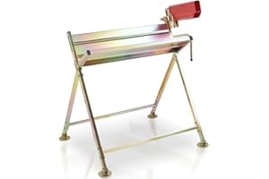 Yakimz Caballete con soporte para motosierra, soporte plegable para aserraderos y talleres, 81 x 72 x 78,5 cm, soporta hasta 150 kg