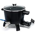Fondeur de cire pour la fabrication de bougies, grand pot de cire de 6 L/5 kg avec bec verseur pour la cire de soja, la base 