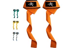 ALT'S STAR ALT’S STAR – Straps Gym – Correas De Levantamiento De Pesas Fitness – Crossfit – Lifting Straps – Accesorios Gym Straps - Accesorios Fitness Mujer y Hombre - Straps Powerlifting