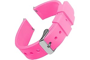 Silikonarmband 12/14/16/18/20/22/24 mm mjukt gummiband med snabbkoppling