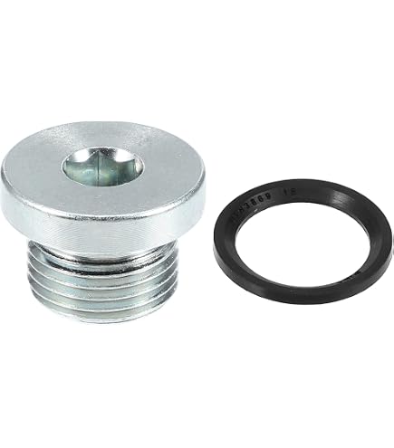 Bouchon de vidange de carter d'huile M18 * 1.5*12mm, pour BMW 545i 550i 645Ci 650i 745Li 750Li Alpina B7 B7L X5 X6 2002 – 2018 07119905428 07119919125