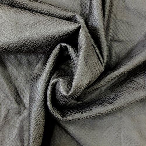 Soft Fabric Imitation Leather Taupe Snake Snake – 50 cm