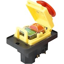 Interrupteur Magnétique YH02-A 5 Broches - 250V 15A - Arrêt D'urgence étanche IP55