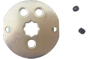 BOLIS CARLO SRL Testina sfilabile per motore, quadro10mm, Supporto motore, Montaggio a parete, Argento, Ferro zincato