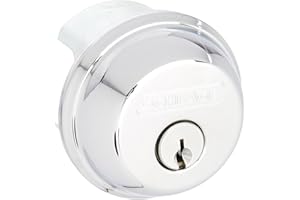 Schlage B60 Single Cylinder Grade 1 Deadbolt from The B-Series, Polished Chrome by Schlage Lock Company