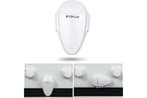 YOUR DAY MATE Blokada drzwi piekarnika, 1 szt., w kolorze białym, z klejem odpornym na wysoką temperaturę, usuwalna bez pozostałości, samoprzylepna blokada drzwi piekarnika, blokada dla dzieci w piekarniku