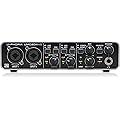Behringer UMC204Hd Interface Audio/Midi Numérique USB 2 Entrées et 4 Sorties Audiophile, 24-Bit/192 Khz avec Préamplis Micro Conçu par Midas Noir