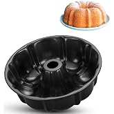 CHEFZOCO Tube pastry mold, Cake pan, Brownie mold, Suitable for making bread, gelatin mold, withstand up to 230&ordm;C, Non-stick,