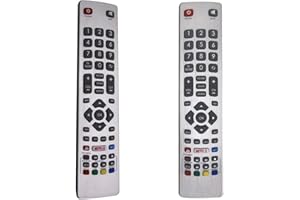 FOXRMT Telecomando Sostitutivo per Sharp Smart TV - Nessuna Configurazione Necessaria - Aquso