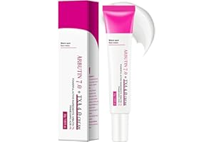 Arbutin 7% + ácido tranexámico 4% crema – Dark Spot Remover Skin Lightening Cream, Eliminador de manchas de pigmentación facial – Crema Glow Skin contra manchas de pigmento, pecas e imperfecciones