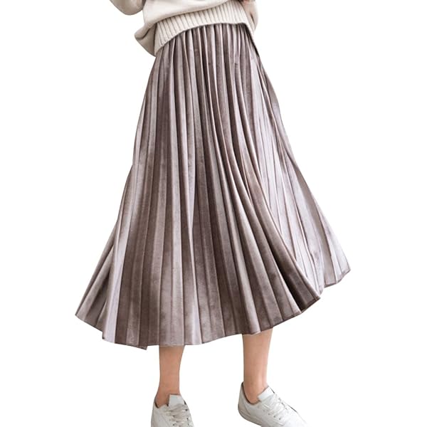 Damen Strickrock Hohe Taille - Bleistiftrock Vintage Für Herbst/Winter