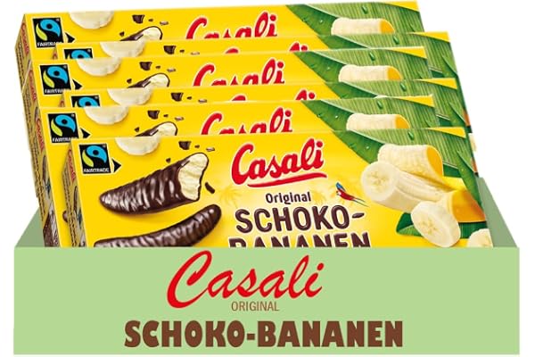 Casali Chokladbananer, 48 stycken – 600 gr – 6x