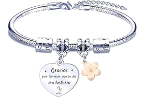 FGHJK Pulsera Maestro Pulsera Profesora Regalo Profesora Regalo Maestro Gracias Maestro Profesora Pulsera Graduación Regalos Cumpleaños Regalo del dia del Maestro Regalo de acción Gracias