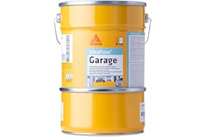 SIKA – Epoxidharz Bodenbeschichtung – Sikafloor Garage, Kieselgrau (RAL7032) – Für Garagenböden, Keller, Hobbyräume – beständig und geruchsneutral – 6 kg