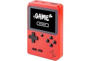 FIOTASY Kid Handheld Game Console Built in 400 Classic Games, 2.8" Color Screen, 1020mAh Battery, Portable Video Game Console, Handheld Game for Boys Girls