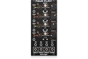 Behringer FOUR PLAY Quad Amplificatori controllati in tensione e modulo mixer per Eurorack