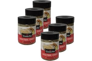 Lot 6x Gingembre en tranche mariné - Chao'an - pot 250g