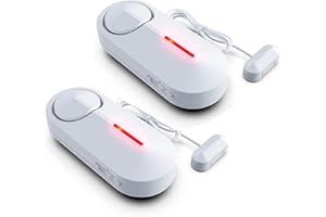 HEYI Water Alarm Overflow Alarm Bath Level Alarm Bath Overflow Alarm Bath Water Alarm Bath Water Level Alarm Leak Alarm Water Tank Alarm Water Leak Detector Sink Sump Pump Alarm for Home 2 Pieces