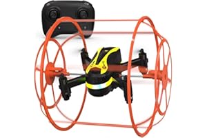 Morlyrctooy M17 Quadricoptère RC pour Débutants Mini Drone avec Coque de Protection Facile à piloter Drones d'intérieur et d'extérieur Retournement 3D Mode sans Tête Opération à Une Touche Cadeau