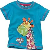 Animal Crazy Girls Cute Giraffe Short Sleeved T-Shirt