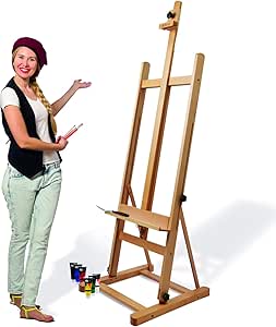 Artina Cassetta Portautensili Troyes In Legno Di Faggio 41x26x11cm - 3 Cassetti, Usabile Come Cavalletto Da Tavolo