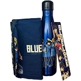 Homadict Blue Lock Insulated Bottle Pack + Sleeve Protection - Decorative Manga Style Box - Official Licensed